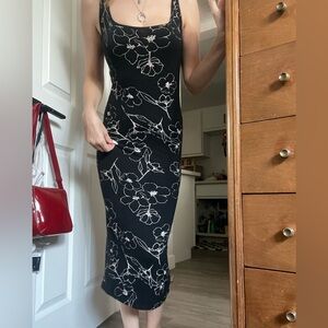 billabong bodycon midi sundress